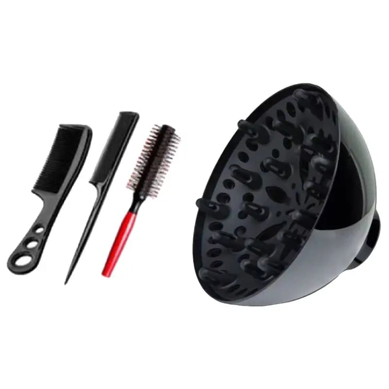Diffusore per Asciugacapelli Professionale da Salone, Best Seller, con Pettine Integrato
