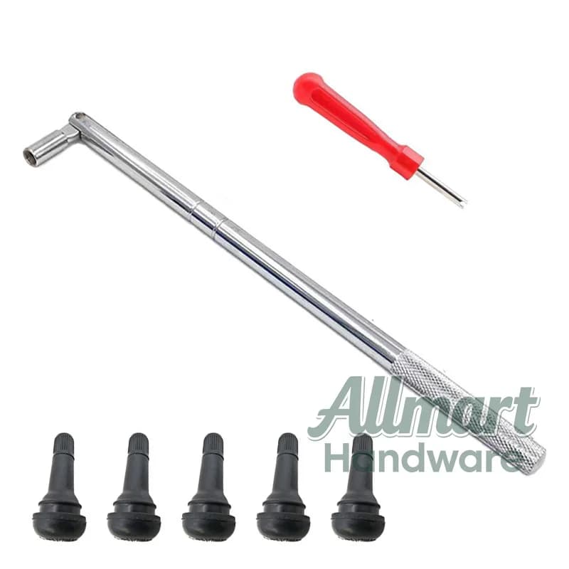 Set di strumenti professionali per la riparazione di pneumatici, con chiave per valvole e attrezzi per l'installazione, abbinabili liberamente, resistenti.