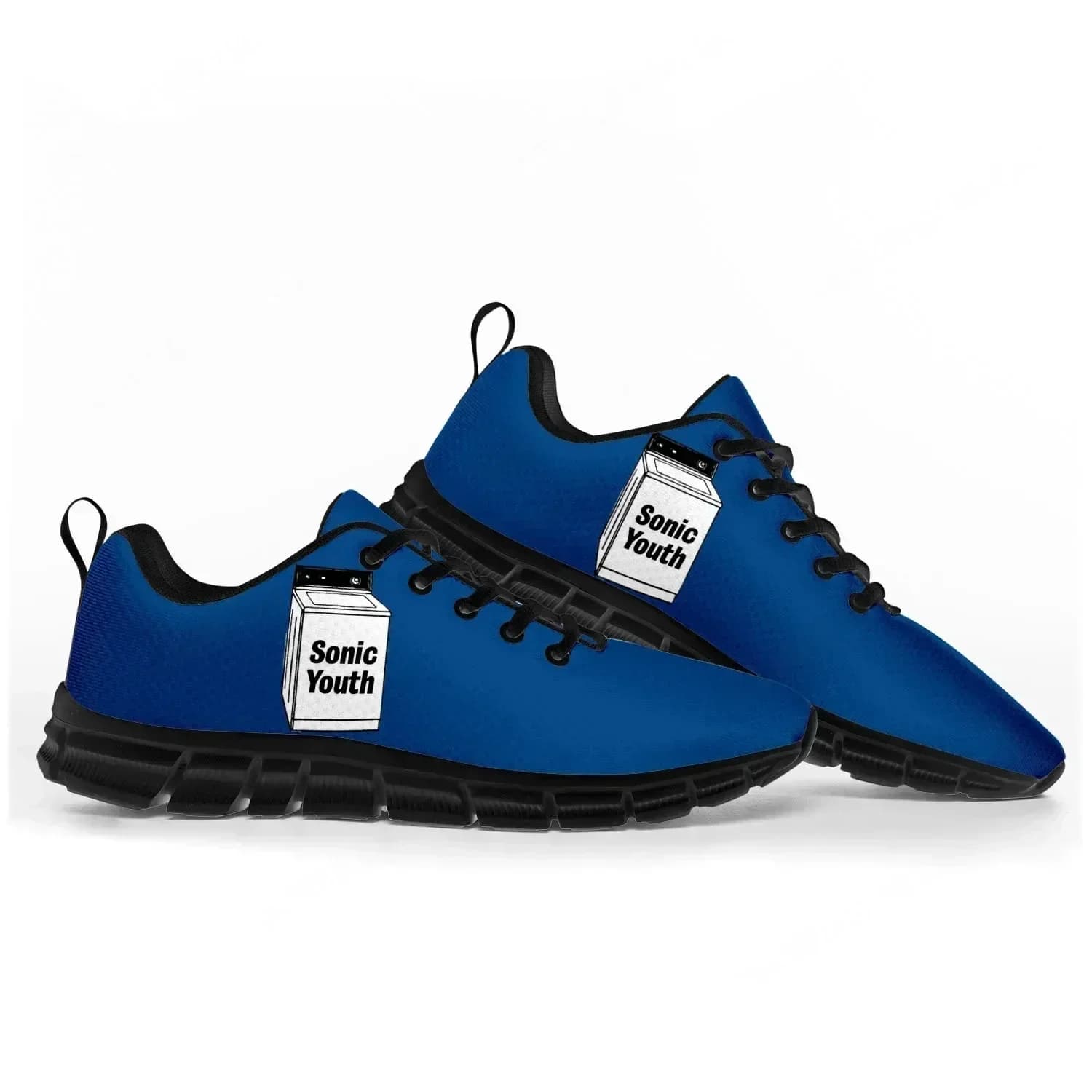 Scarpe sportive Sonic Youth Rock Punk da uomo e da donna, sneakers casual personalizzate per coppie, nere