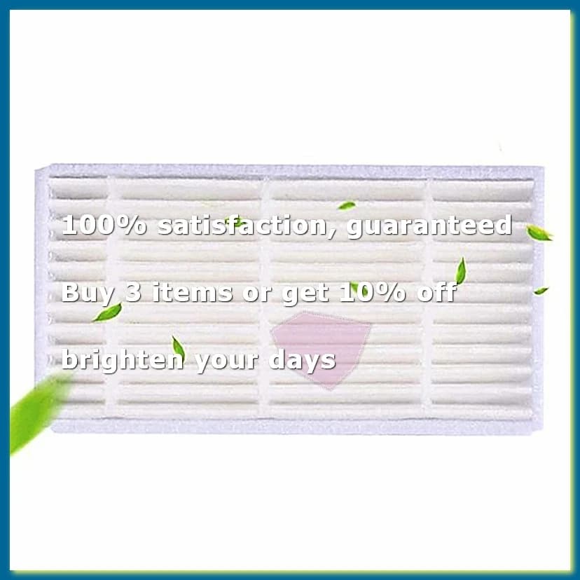 6PCS Sponge Hepa Filter Robot Vacuum Cleaner Parts for V55 V50 V5 V5S V3 V3S V50 Pro X5 Accessories
