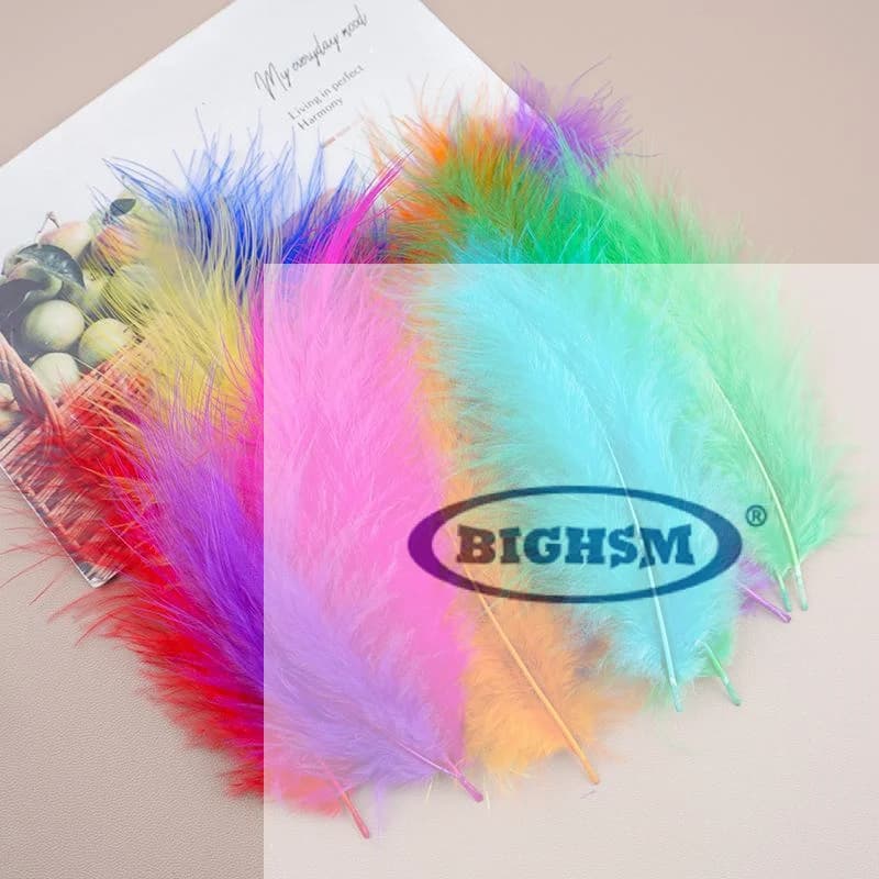 50 Pcs Fluffy Turkey Feathers 15 To 20cm Soft Horsehair For Crafts Dreamcatchers Feather Decor Wedding Party Accessories