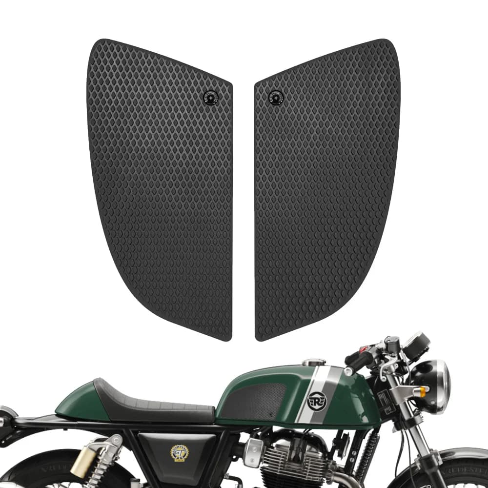 For Royal Enfield Continental GT650 2018 to 2026 Motorcycle Tank Traction Pad Anti Slip Sticker Gas Knee Grip Protector