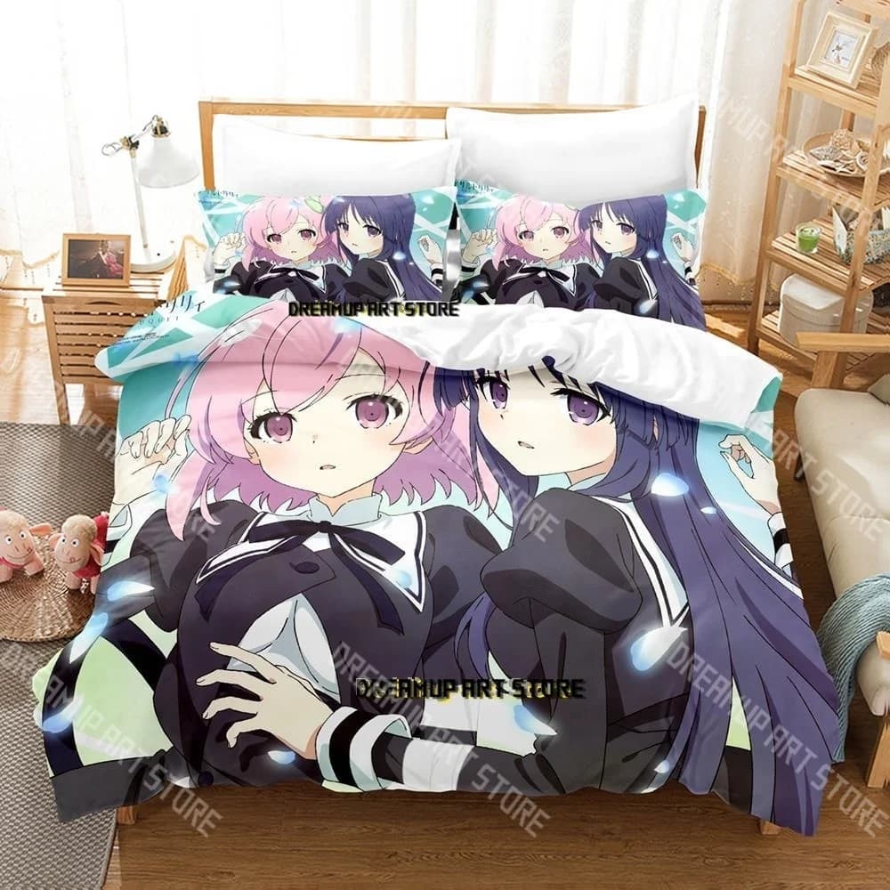 Fashion Assault Lily Bouquet Bedding Set Single Twin Full Queen King Size Bed Set Kids Bedroom Duvetcover Sets Bed Sheet Set