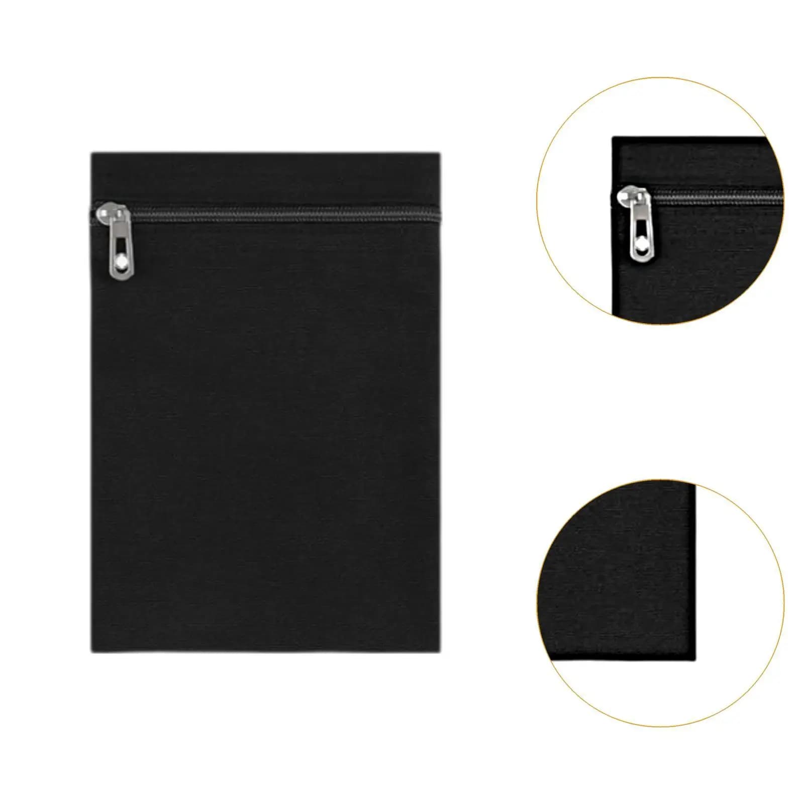 Tasca con Cerniera Nascosta per Cappotti, Accessorio di Sicurezza per Abbigliamento e Borse in Tela