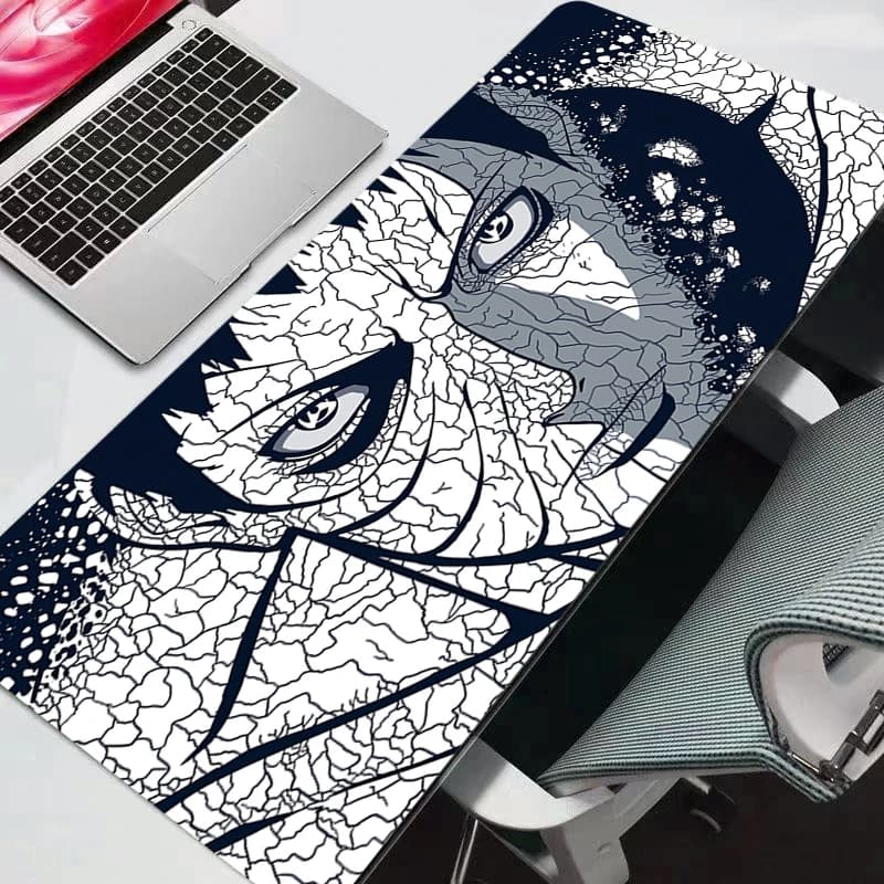 Naruto mouse mat, large computer mouse mat, PC desk mat, anime carpet, keyboard accessories, durable table mat, anime