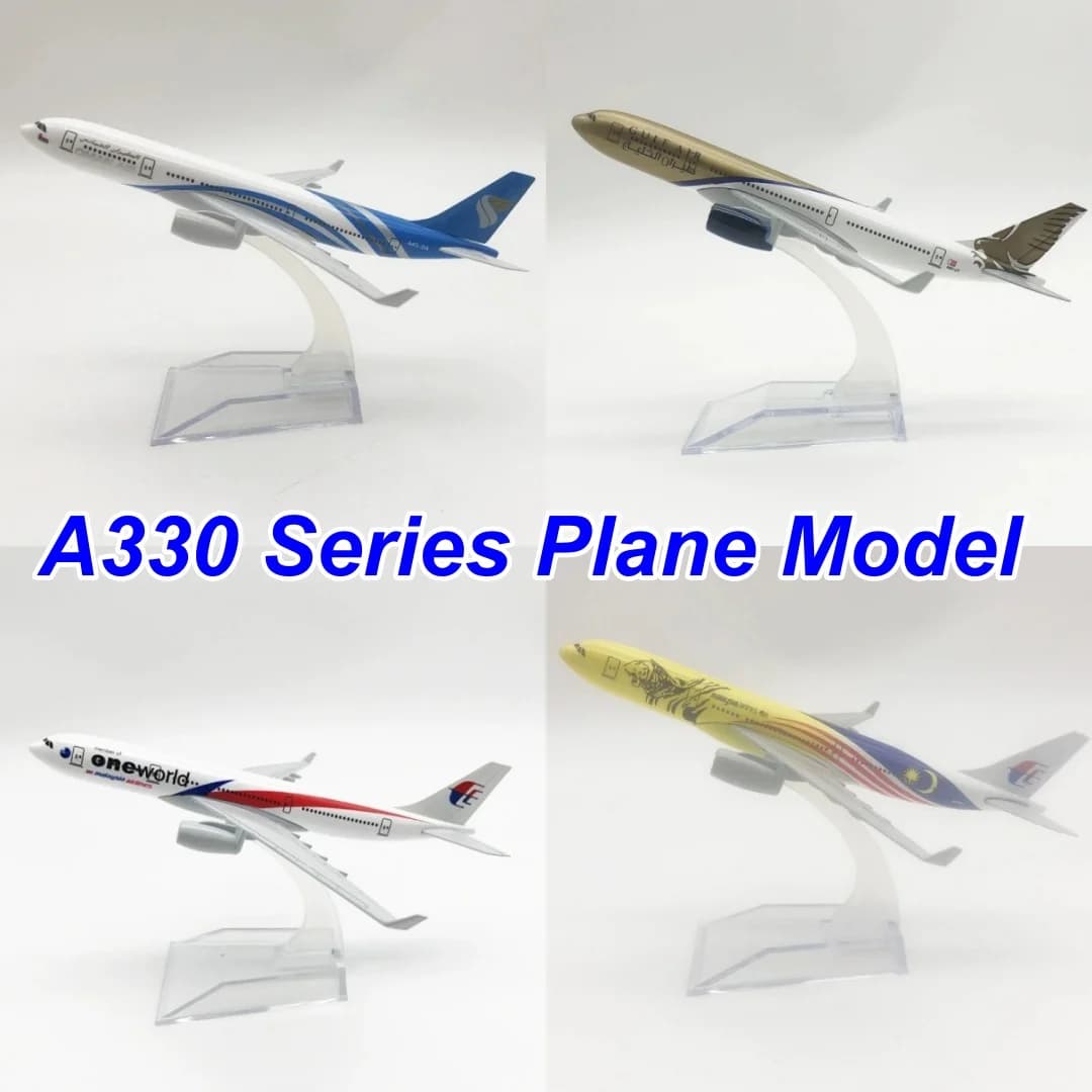 Modellino Aereo A330 Serie Beluga 16cm, Giocattolo in Metallo Pressofuso Scala 1/400, Aerei per Bambini, Collezione, Hobby, Regalo