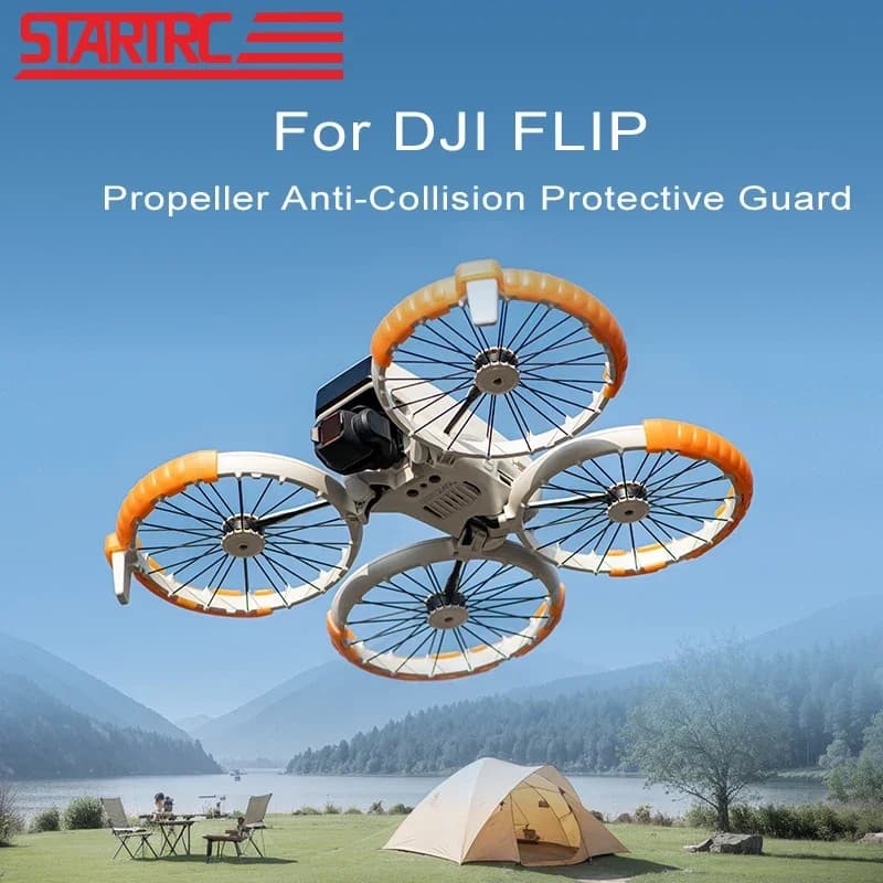 STARTRC Paraurti protezione elica per DJI FLIP Copertura protettiva per elica Anello anticollisione Protezione elica Accessori drone