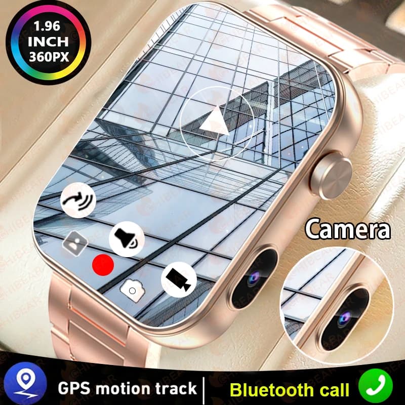 Have a Smart Watch Camera Video Player for Women Heart Rate 1.91 Inch HD Screen 100 + Sports Watch Bluetooth Smartwatch Android IOS