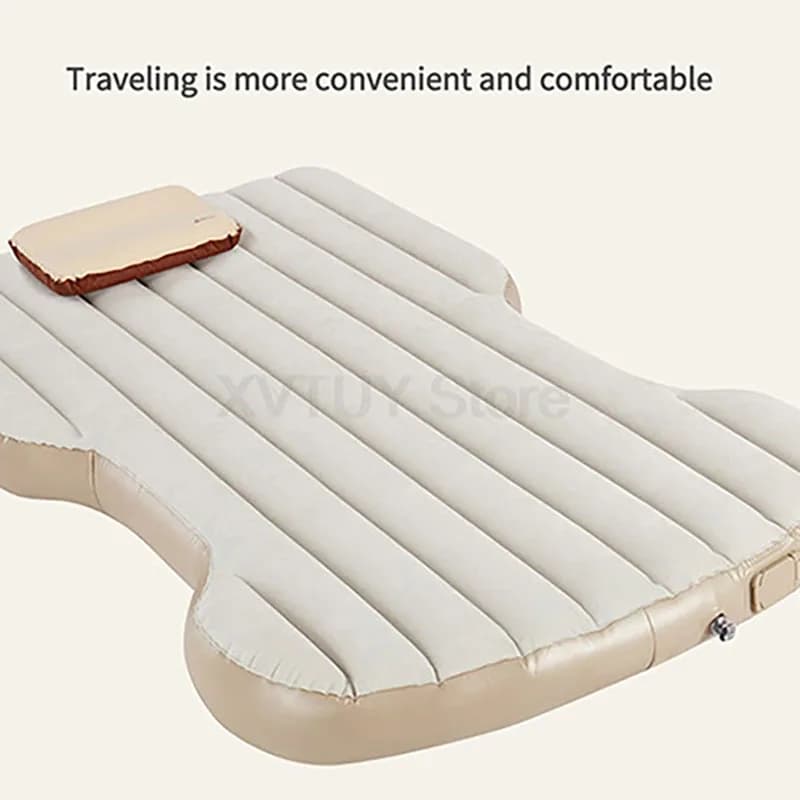 Materasso da campeggio gonfiabile portatile Materasso per dormire da viaggio autogonfiabile per automobili per auto SUV con cuscino per Tesla ModelY