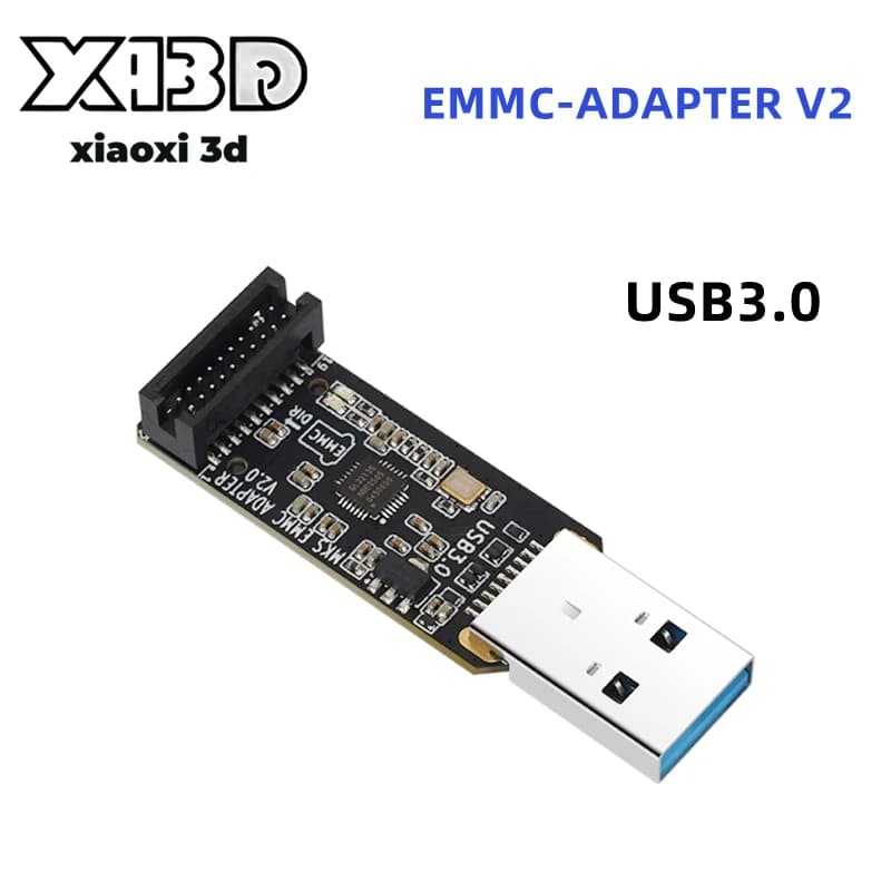 XIAOXI 3D MKS EMMC-ADAPTER V2 Lettore USB 3.0 per modulo MKS EMMC Micro SD TF Card MKS Pi MKS SKIPR Accessori per stampante 3D