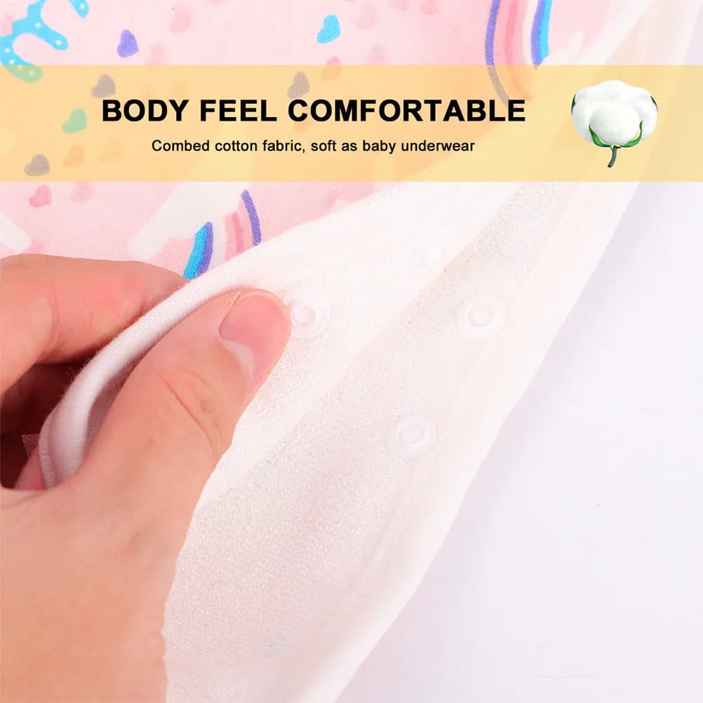 1Pcs Waterproof Baby Nappy Pants High Waist Leakproof Training Pants Breathable Cotton Baby Underwear Comfortable Leak Resistant