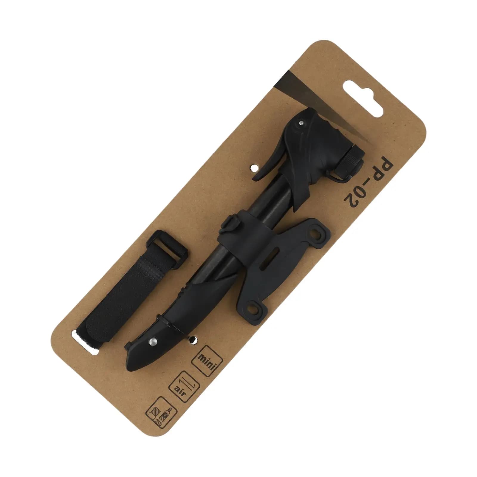 for mini Bicycle Pump for Electric and for traditional Bikes Lightweight Hand Pump with High Efficiency Dual Air Outlet