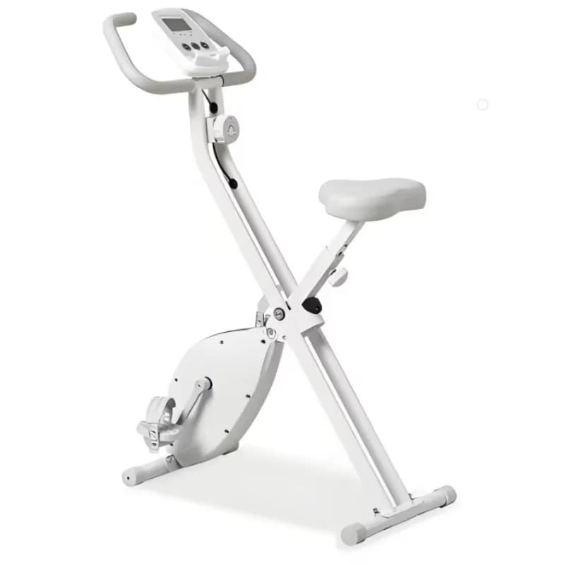 Piastra magnetica pieghevole per cyclette - Bicicletta pieghevole per la casa Perdere peso Bici da ciclismo per interni con scrivania per multitasking