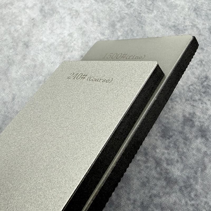 3 pezzi base antiscivolo spessa grande pietra per affilare diamante pietra per affilare portatile per esterni set caldo per affilare diamante per uso domestico