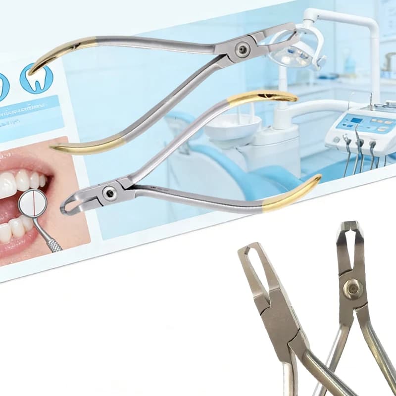 Dental Ligature Cutter Pliers Orthodontic Scissors Thin Wire Cutter Stainless Steel Dental Instrument