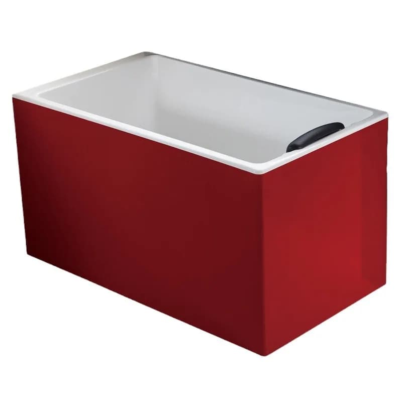 Piccolo appartamento vasca da bagno con gonna fronte-retro indipendente in acrilico approfondito, seduta e senza sedile multicolore opzionale