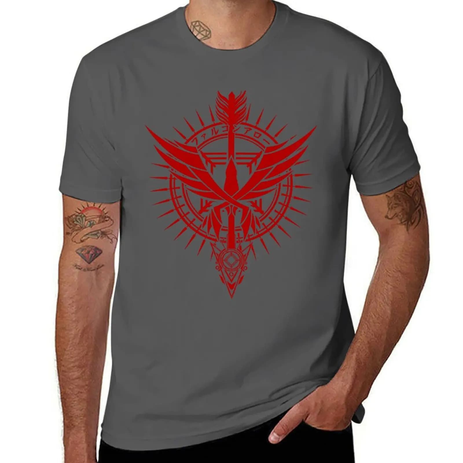 and Falcon The Arrow The T-Shirt T-shirt basic a maniche corte in tinta unita