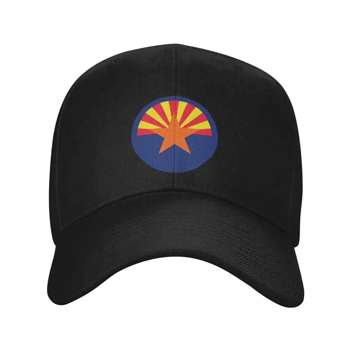 Baseball Hat with State Flag emblem of Arizona 2026, Soul Hat with Solar Protection, Luxury Brand for Men and Women