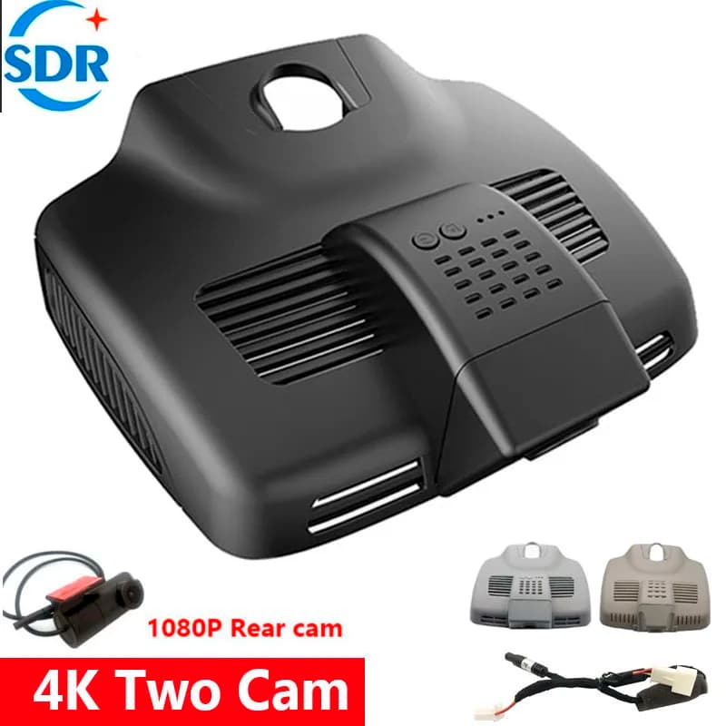 Dashcam double lens 4K 2160P HD Plug And Play Wifi Car Dvr Dash Cam for Mercedes Benz Class E w212 w213 Class C w205 s205 GLC x253