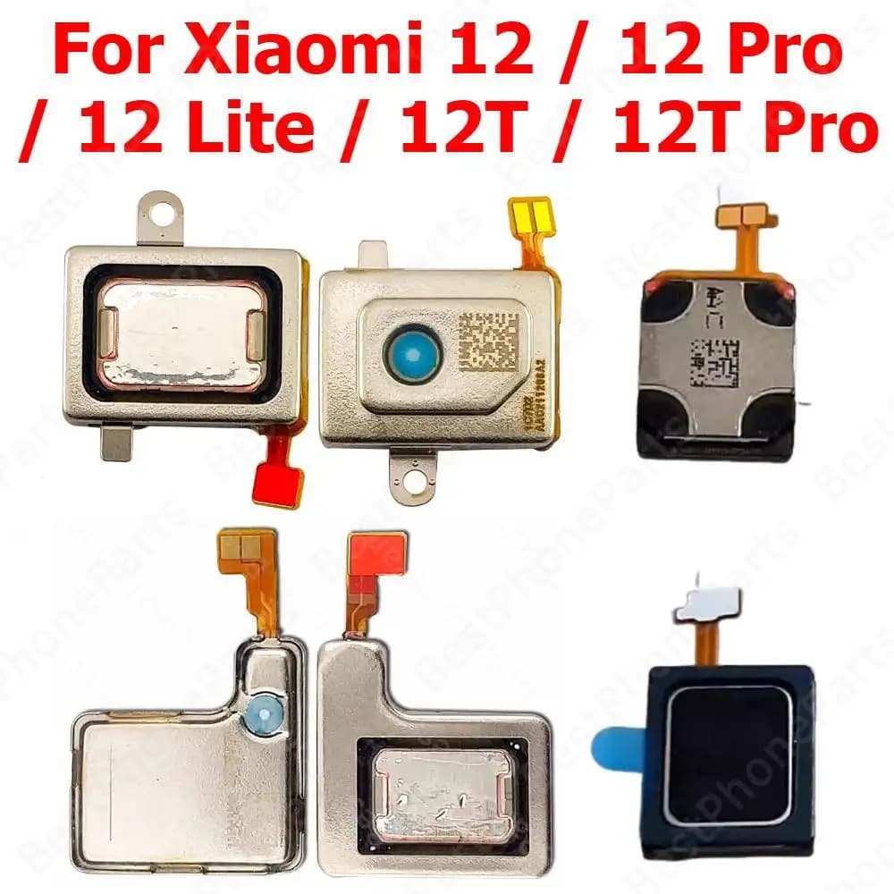 Top Ear Speaker Per Xiaomi Mi 12 Lite Mi12 12X 12T Pro Earspeaker Auricolare Suono Auricolare Parti di Ricambio Del Telefono Mobile