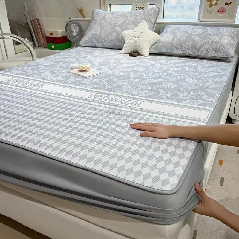 Summer Cooling Bedsheets Comfort Bedroom Quilt Cover Dubble Bedsheets Cute Mattress Roupa De Cama Casal Beddings Sets Full