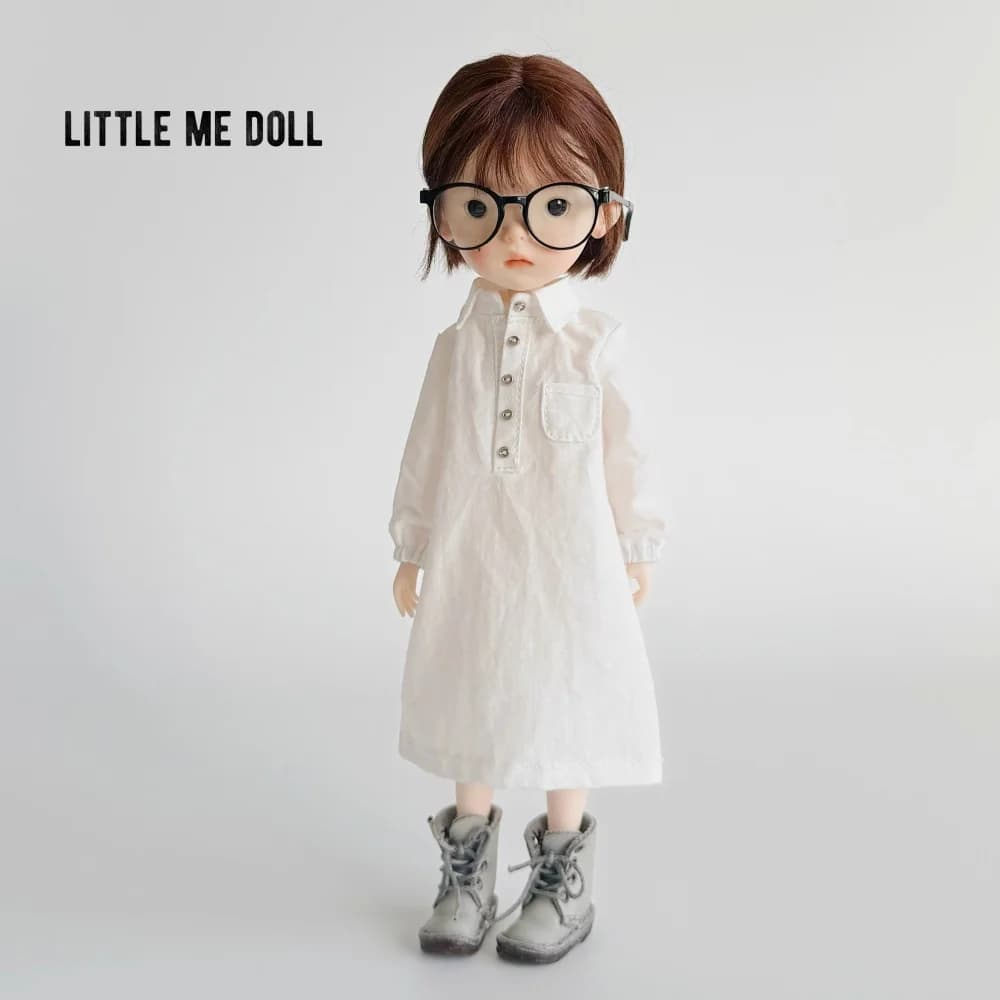【Senza Figura】Pre-vendita Abbigliamento e Accessori per Bambole Fatte a Mano, Vestito Lungo a Camicia per Action Figure Modello Azone19 Ob22 Blyth