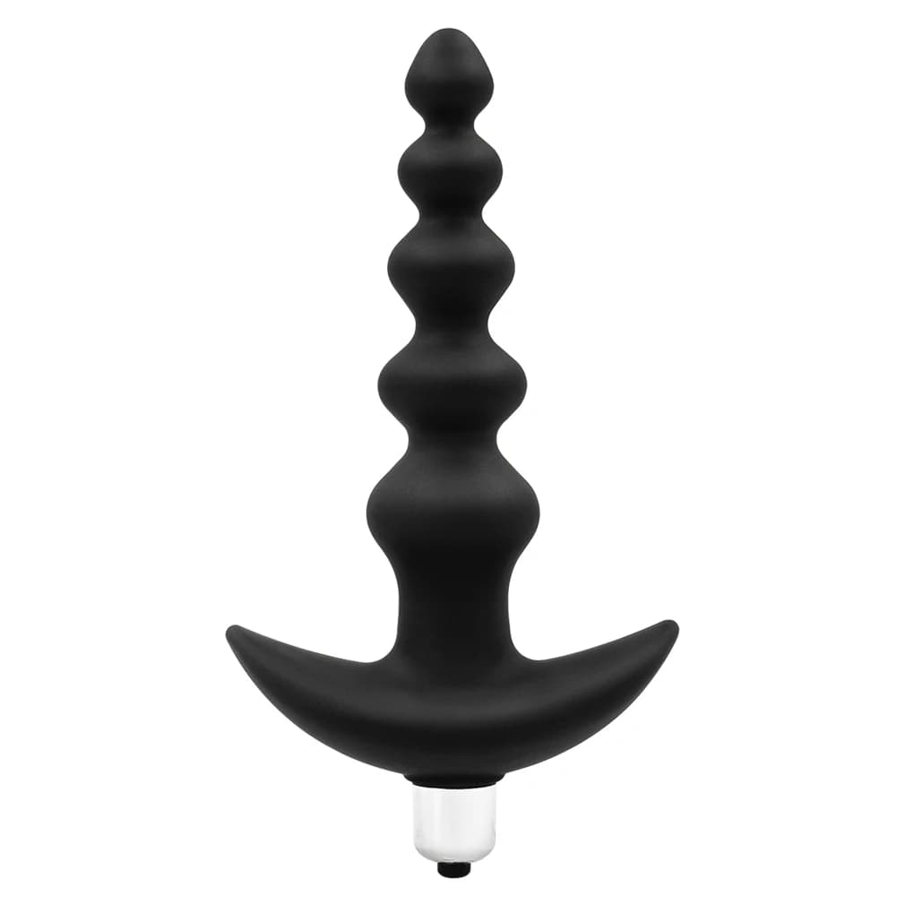 Vibrating Anal Beads Anal Silicone with 10 Vibration Modes Anal Prostate Massager Waterproof Adult Sex Toy for Men, Women and Couples