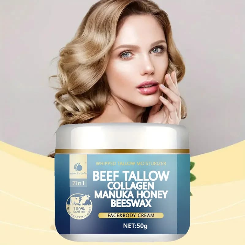 Cera d'api Collagene Crema viso e corpo al miele di manuka - Ipoallergenica, adatta a tutti i tipi di pelle, nutrire profondamente, liscia e delicata pelle