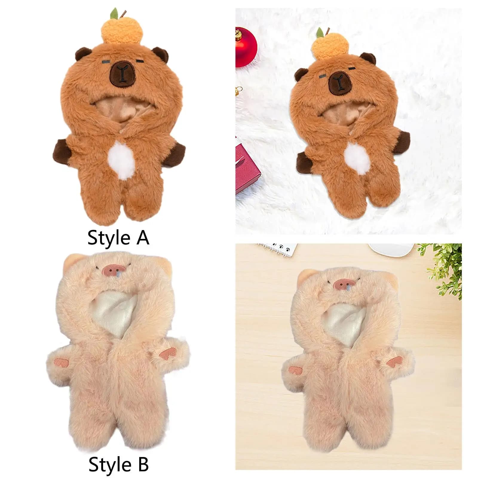 Abbigliamento per bambole da 20 cm per animali di peluche Divertenti articoli per vestire per bambini