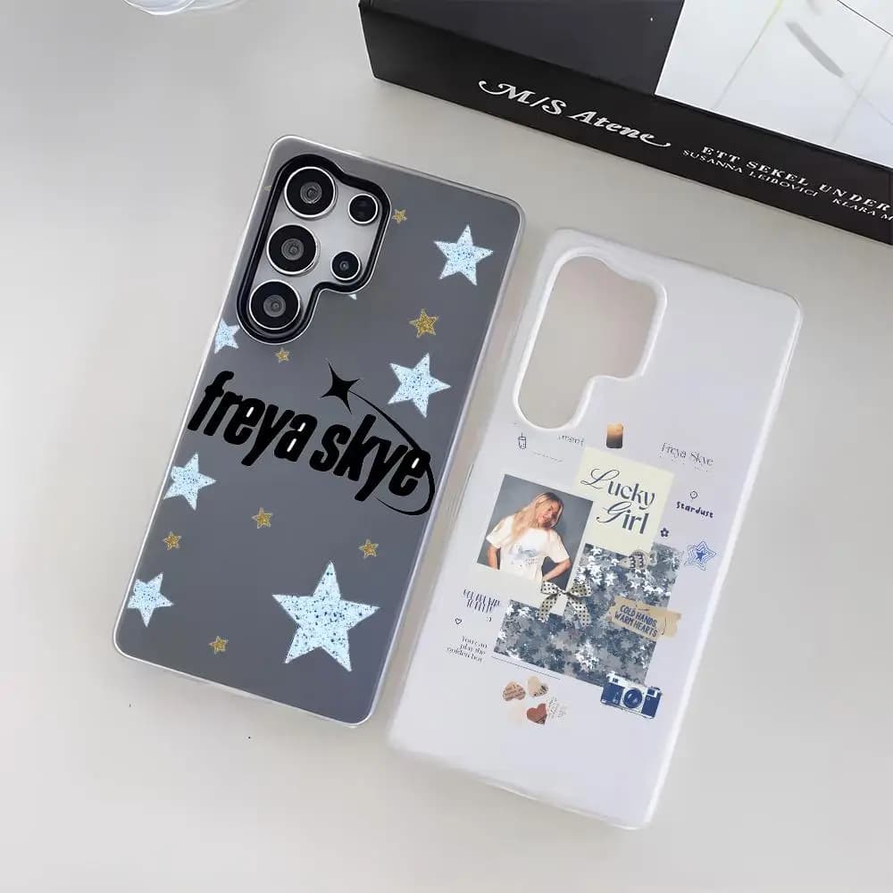 Singer F-Freya Skyes Phone Case For Samsung Galaxy S25 S24 S22 S23 Ultra S21 S20 Plus Frosted Jelly Shockproof Soft Cover