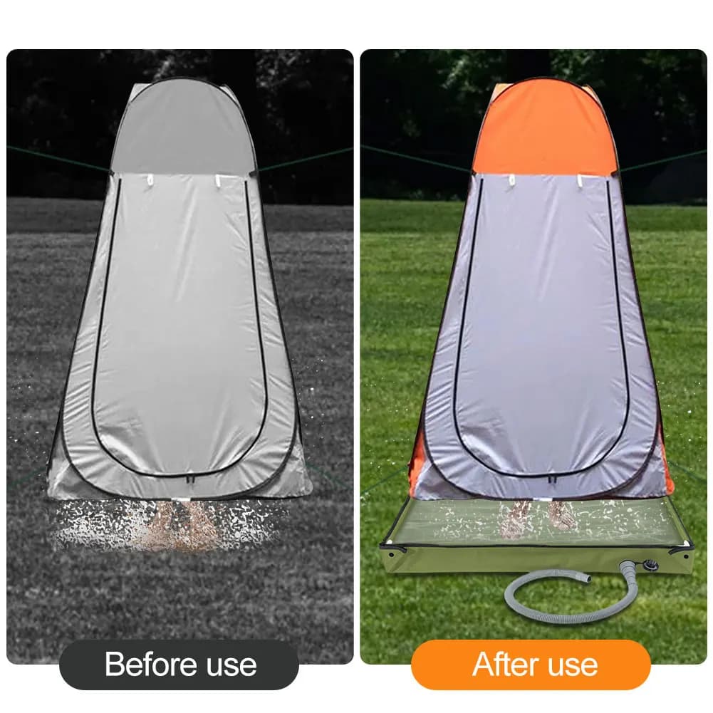 Portable Shower Base Folding Shower Base Flooring for camping tent for campers Outdoor camping Shower Beach Pet bath