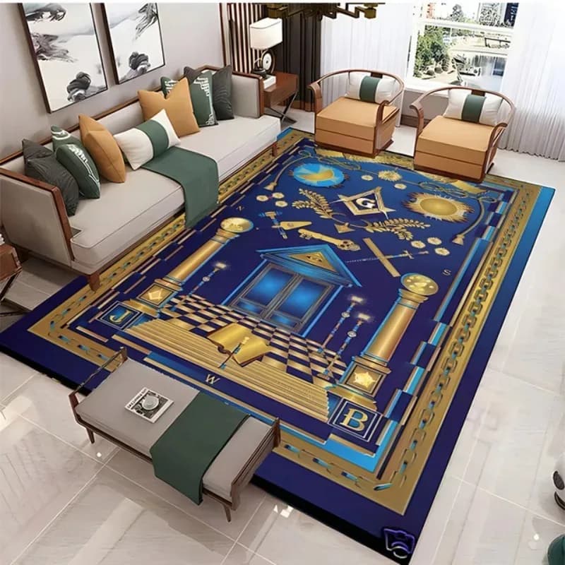 Massoneria Tappeti moderni casa capitale community massone area tappeti tappetini antiscivolo tappetino regalo personalizzato decorativo
