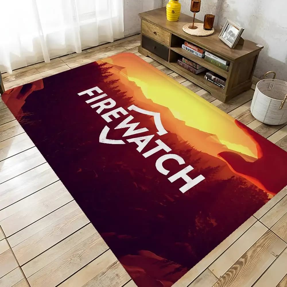 F-Firewatches Game Entrance Door Mat Nordic Style Home Doormat Bathroom-Toilet Mats Bedroom Hotel Decor Mat