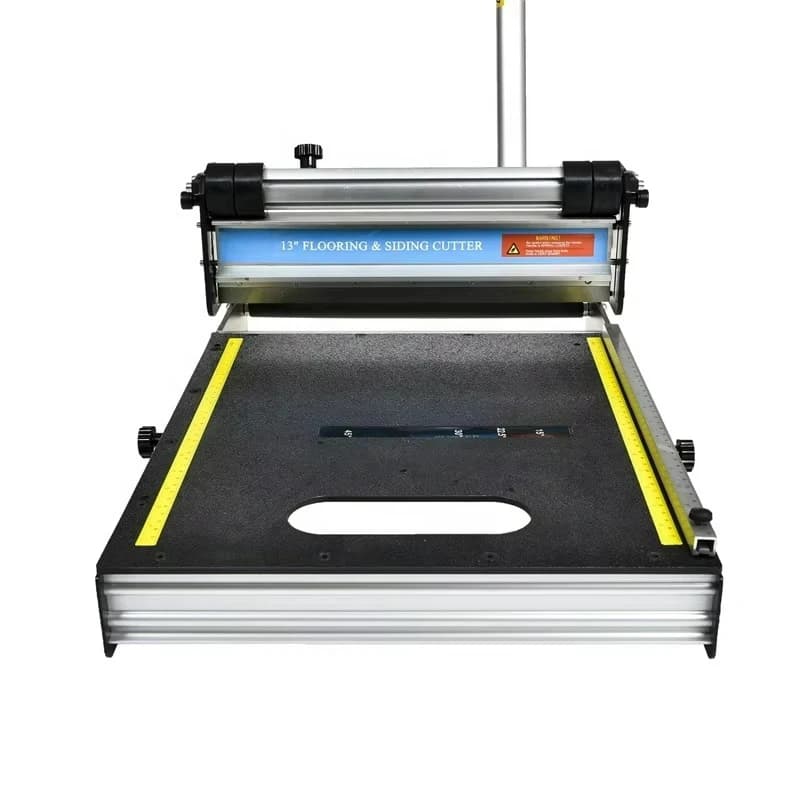 Taglierina Manuale a 360 Gradi da 13 Pollici con MOQ Ridotto, Spessore di Taglio Max. 6mm per Pavimenti in LVP, Vinile, SPC, WPC, LVT, VCT