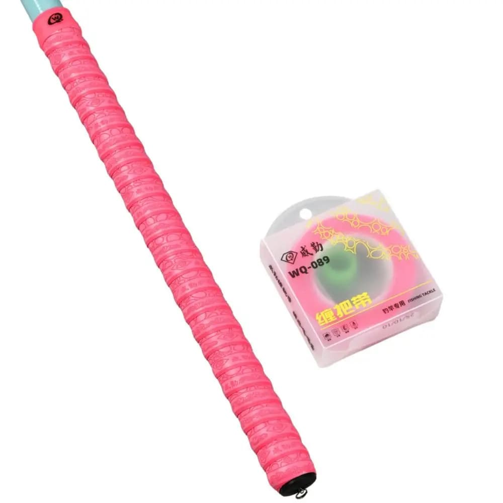 Nastro Antiscivolo Traspirante per Canna da Pesca 1.5/2m, Nastro per Impugnatura Racchetta da Tennis, Impugnatura Confortevole, Fascia Impermeabile per Manubrio Bicicletta MTB