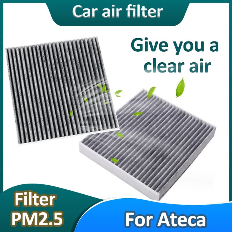 For SEAT Ateca Cupra KH7 2017 ~ 2024 2023 2022 2021 air conditioning filter Auto purifier cabin deodorant accessories Auto