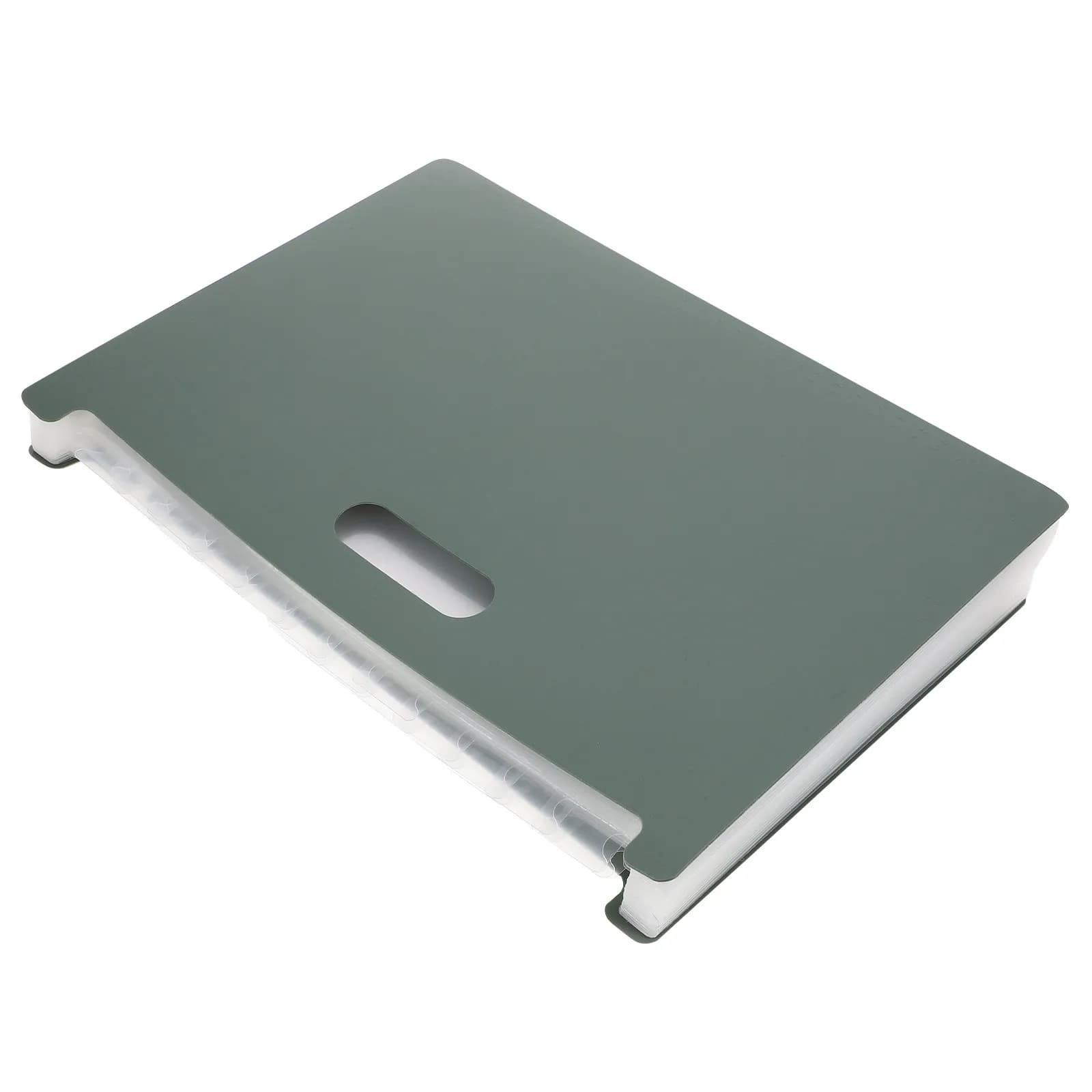 Scatola Portadocumenti Extra Large con Soffietto Antivento, Organizzatore da Scrivania Portatile e Pieghevole, Cartella Portadocumenti per Ufficio