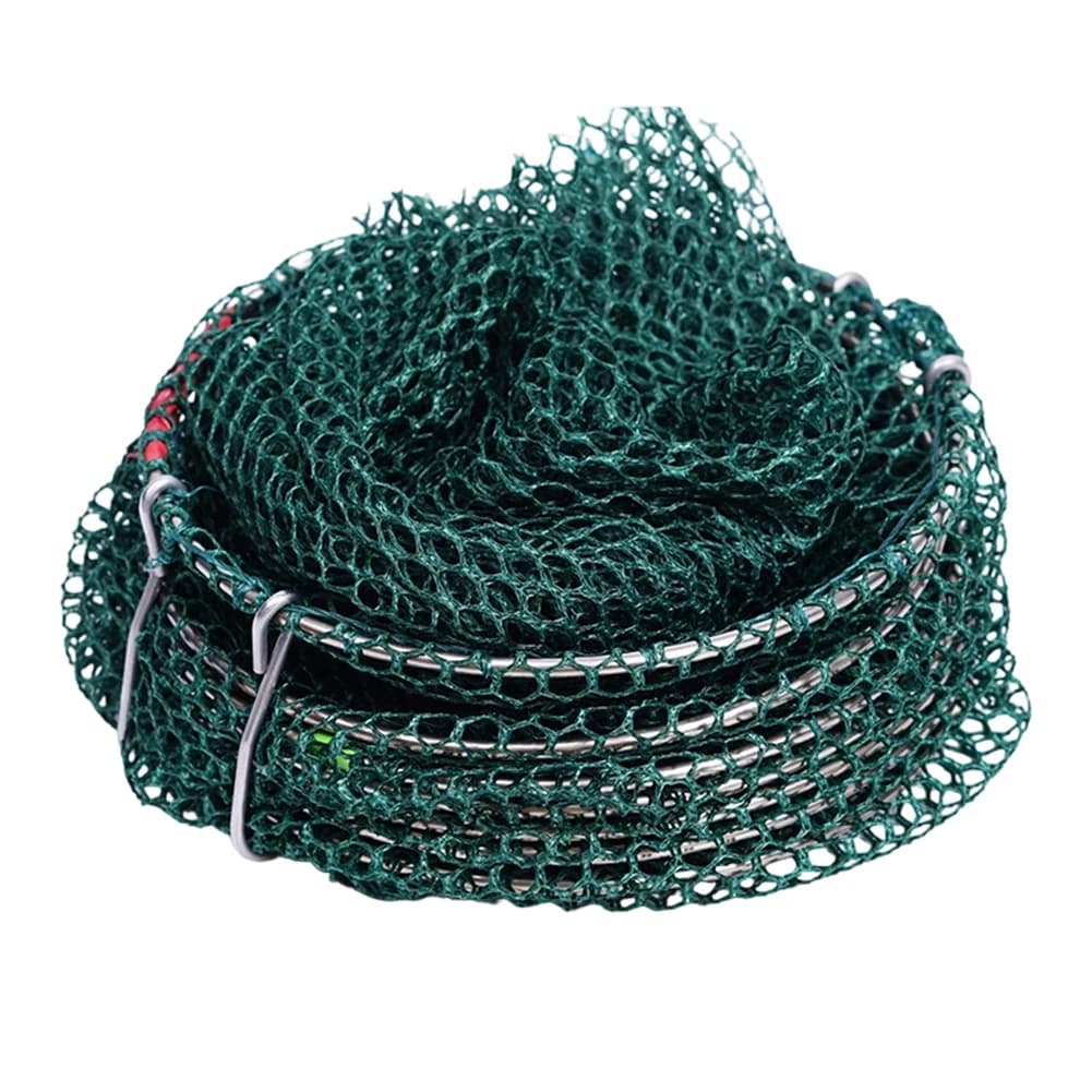 1 pz Gabbia Pieghevole a Molla per Gamberi, Gabbia Pieghevole per Granchi, Trappola per Aragoste, Rete per la Cattura di Gamberi e Aragoste, Accessorio per Attrezzatura da Pesca