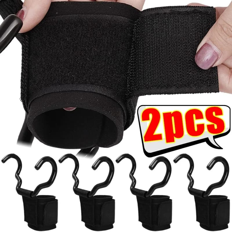 Wrist strap weight lifting handles Wrist strap Support gloves for anti-slip hands for hard traction workout Gym equipment Man Woman