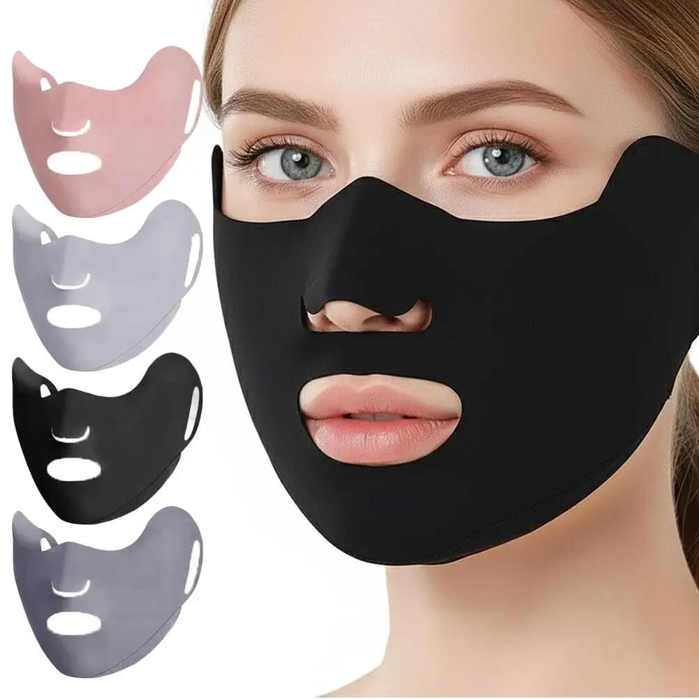 Maschera Protettiva UPF50+ per il Viso, Maschera Parasole da Golf Traspirante in Poliestere con Protezione UV per Uso Quotidiano all'Aperto Uomo Donna 2026