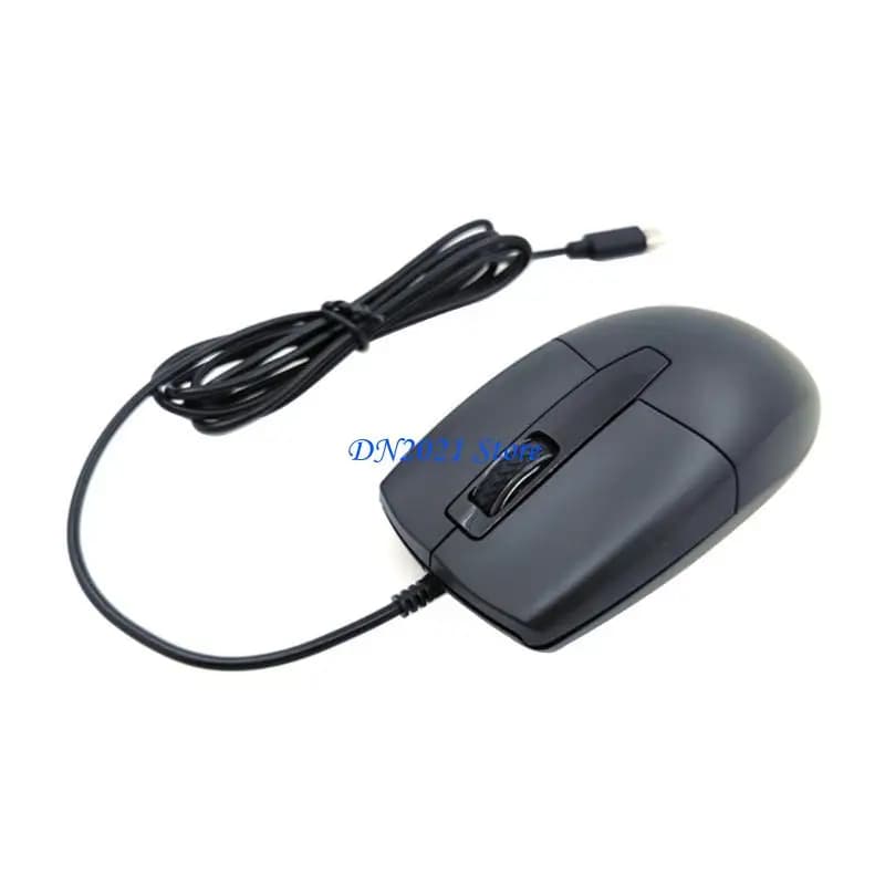 F3KE Mouse USB universale tipo C a 3 pulsanti Mouse da gioco ottico per telefoni, computer, dispositivi, tablet