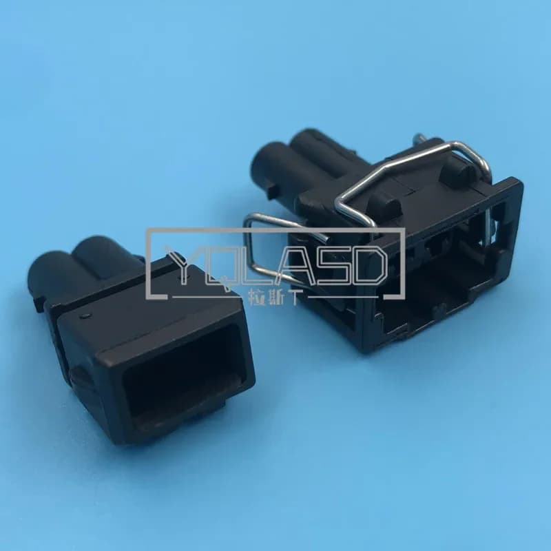 1 Set 2 Vie 357 972 762 357 972 752 Presa Auto Impermeabile Montaggio AC Auto Cavo Presa Connettore