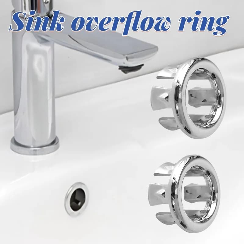 Toothless Ring Covers for Sink Bathroom Sink Covers Washbasin Tape Exhaust Cap for Washbasin Tape Washbasin Accessories