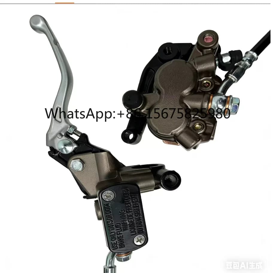 Kit Sistema Freni Posteriori Ultra Bee, Gruppo Pompa Freno Personalizzato, Ricambi per Moto