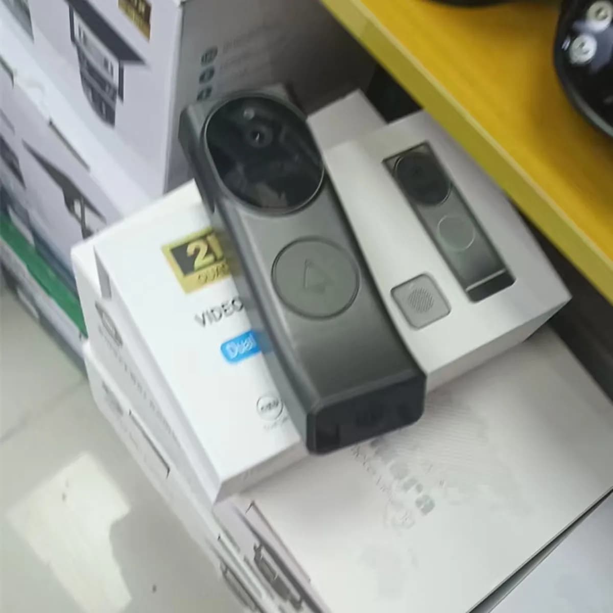 2MP 1080P ICam365 APP Dual Lens WIFI IP Campanello Citofono Videocitofono Spioncino Telecamera per porta