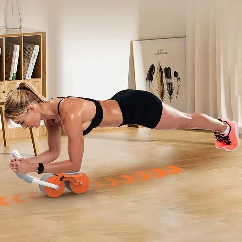 Manufacturer Roller Set Abdominal Exercise Wheel Pulley Roller Weight Loss AB Fitness Core Slider Sports Equipment
