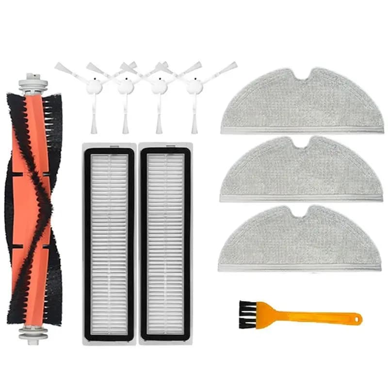 A74X-For Dreame D9, D9 Max, L10 Pro Robot Vacuum Replacement Kit- Main Side Brush Hepa Filter Mop Cloth Consumables Spare Parts