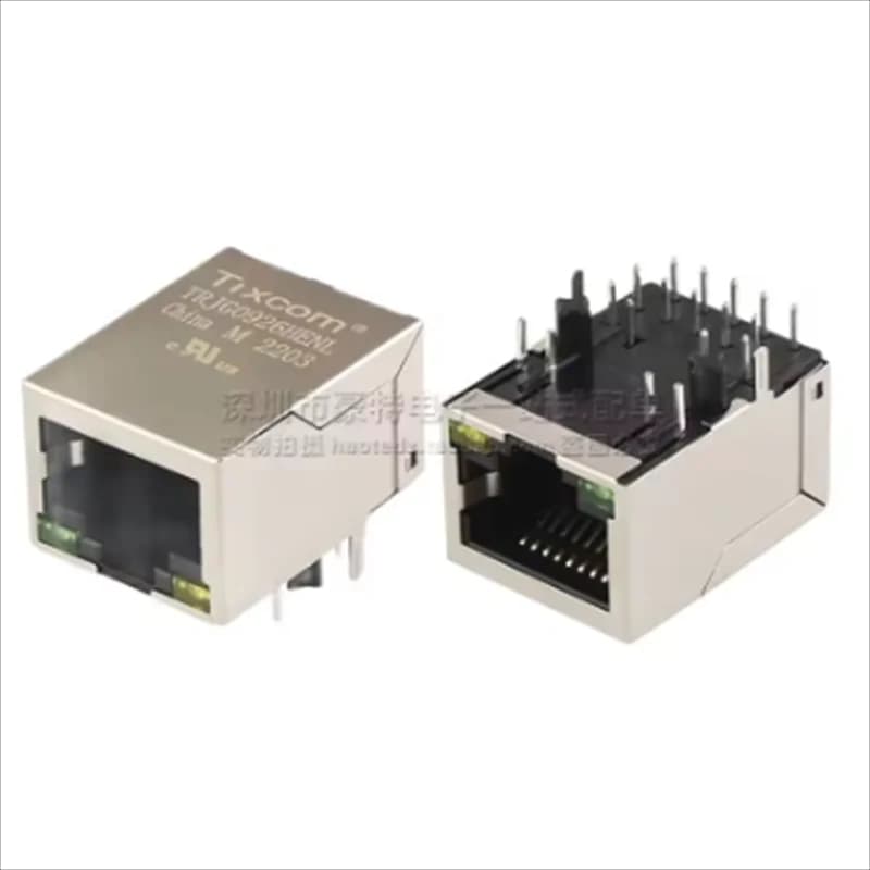 2-5pcs/ TRJG0926HENL New Original Ethernet Gigabit RJ45 Raspberry Pi Network Port Interface Connector