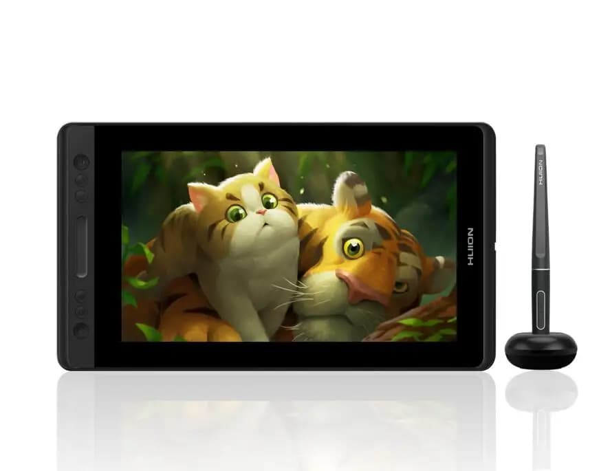 Huion Kamvas Pro 13 Battery-free Electromagnetic Resonance LCD Monitor Pen Display Graphics Drawing Tablet