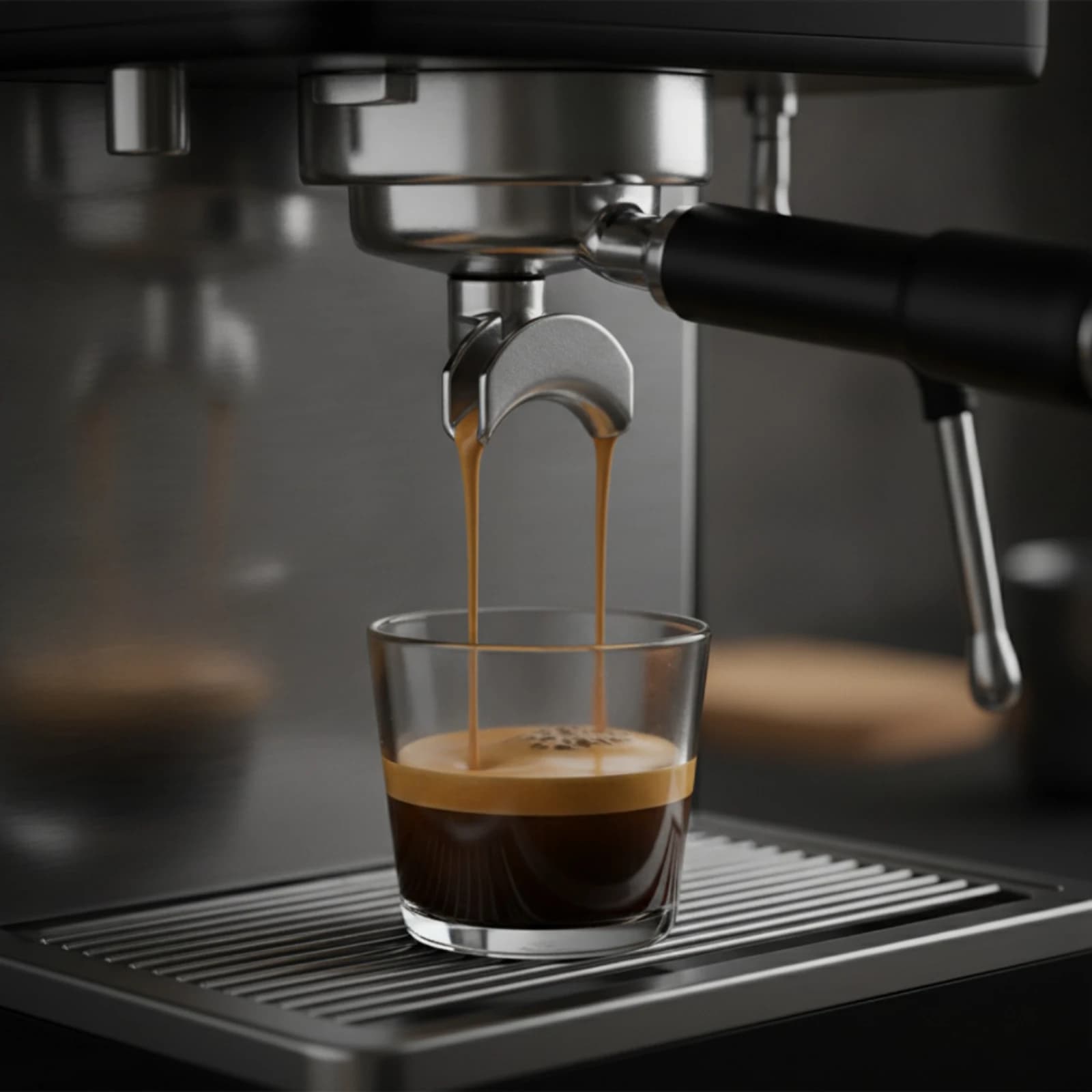 Bottomless Portafilter with Filter Basket 51mm Naked Espresso Portafilter Hardware Rust-Resistant Compatible Espresso Machines